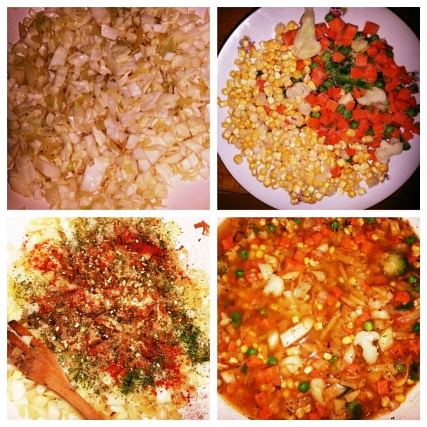 Zeleninové soté s kuracinkou (fotorecept) - obrázok 1