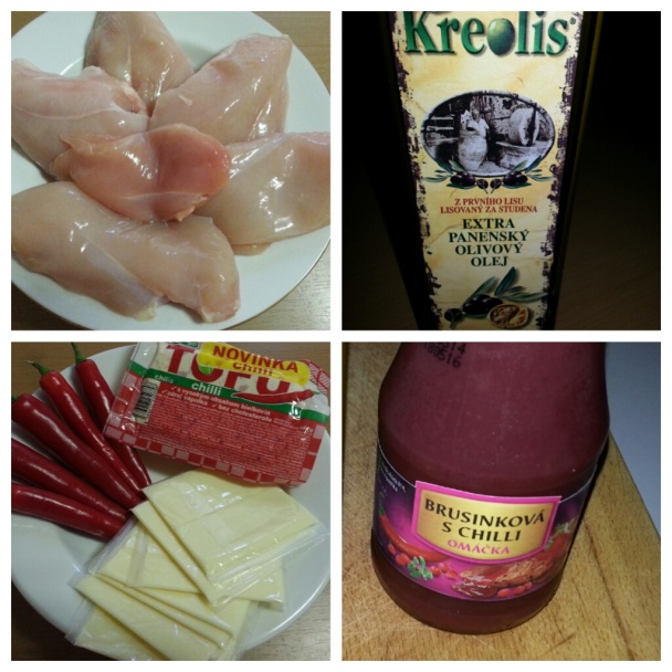 Kuracie prsia plnené s tofu a chilli (fotorecept) - obrázok 1