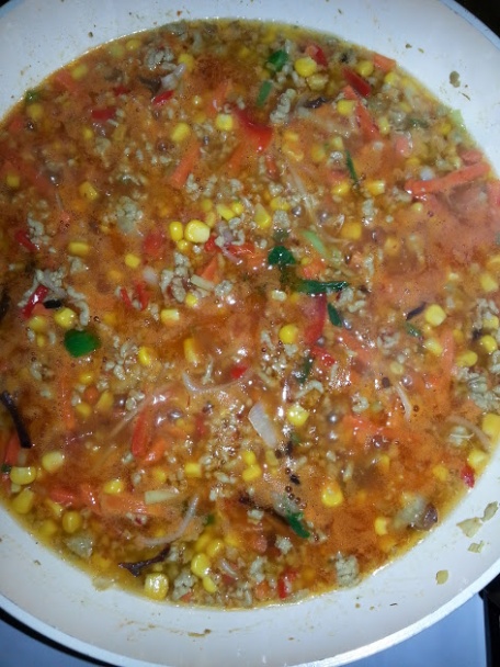 Tortilla s mletým mäsom pikant - obrázok 2