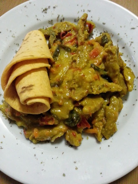 Sójové rezance s karí - obrázok 4