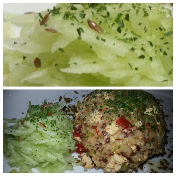 Kus-kus s tofu a ľanovými semienkami (fotorecept) - obrázok 4