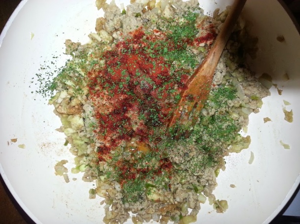 Plnený baklažán v postieľke z vaječných bielkov (fotorecept) - obrázok 1