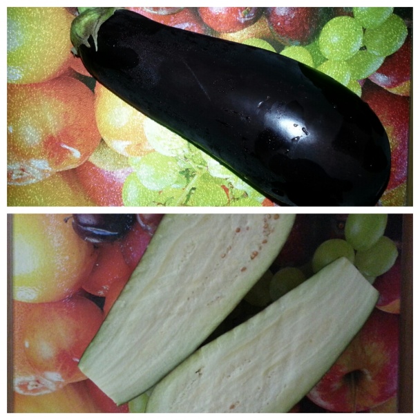 Plnený baklažán v postieľke z vaječných bielkov (fotorecept) - obrázok 2