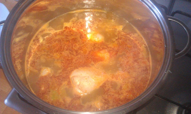 Môj kurací perkelt s haluškami (fotorecept) - obrázok 4