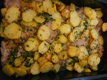 Mäso na cesnaku - obrázok 4