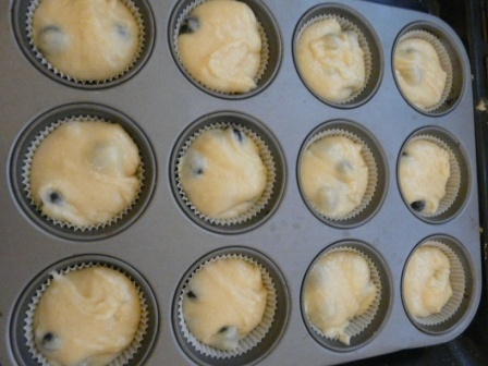 Muffiny s čučoriedkami - obrázok 2