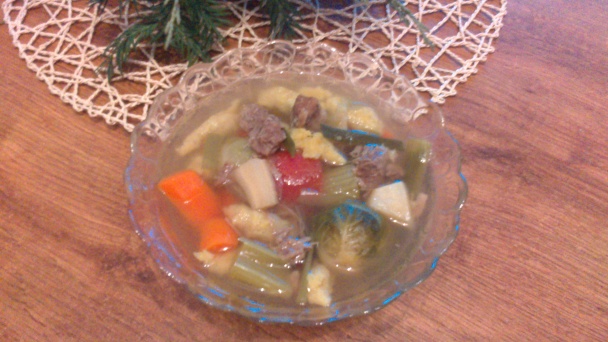 Barania polievka (fotorecept) - obrázok 7