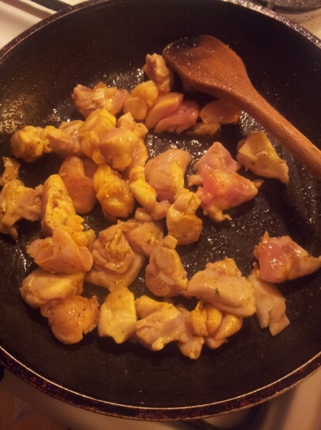 Fit kurací šalát s broskyňou a parmezánom (fotorecept) - obrázok 1