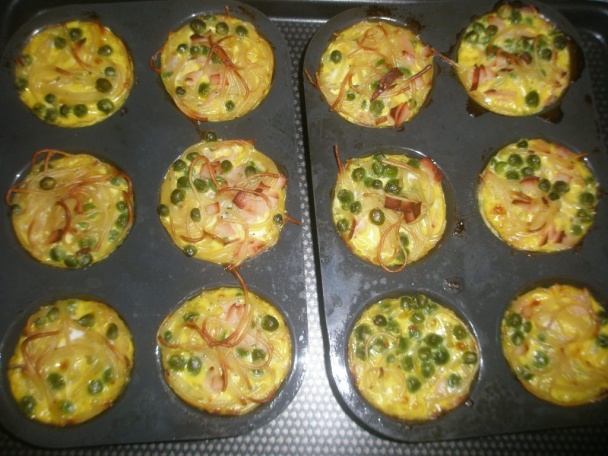 Špagetové muffiny s ricottou (fotorecept) - obrázok 8