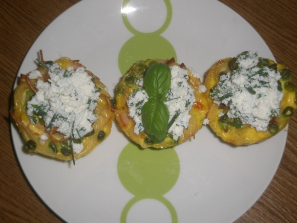 Špagetové muffiny s ricottou (fotorecept) - obrázok 9