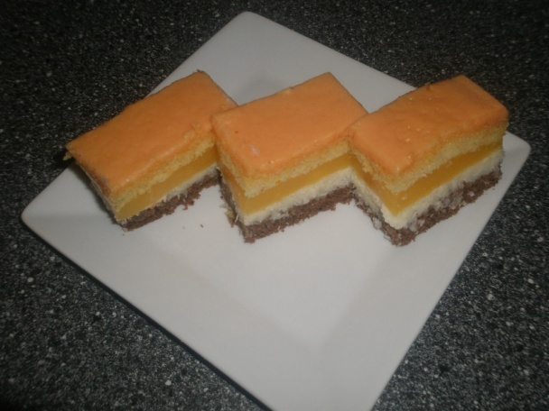 Kokosovo-pomarančové rezy (fotorecept) - obrázok 8