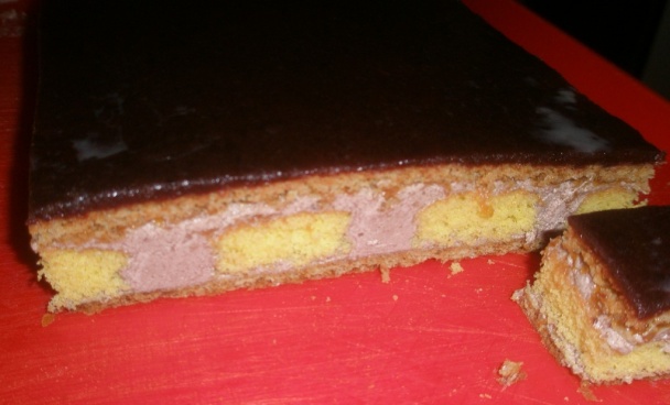 Pásikavé medové rezy (fotorecept) - obrázok 9