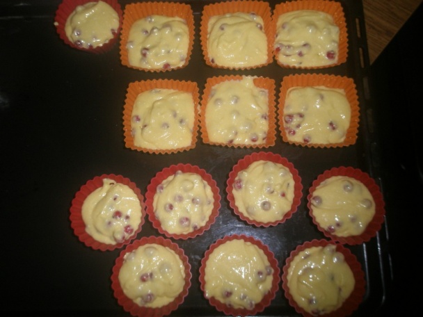 Ríbezľové muffiny s tvarohom (fotorecept) - obrázok 4
