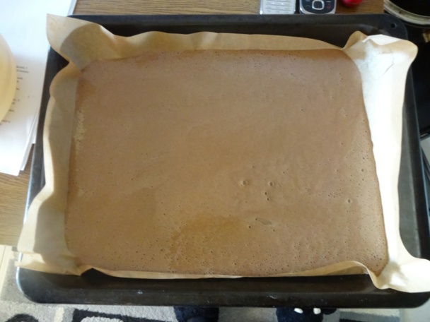 Gaštanovo-keksové rezy (fotorecept) - obrázok 2