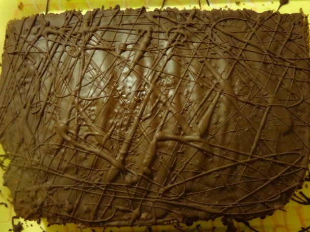 Gaštanovo-keksové rezy (fotorecept) - obrázok 7