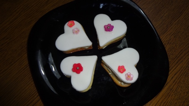 Mandľové srdiečka (fotorecept)  - obrázok 7