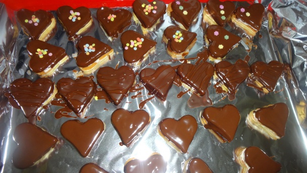 Linecké srdiečka s kávovým krémom (fotorecept) - obrázok 7