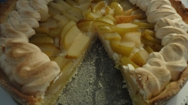 Kokosovo-hruškový koláč (fotorecept) - obrázok 7