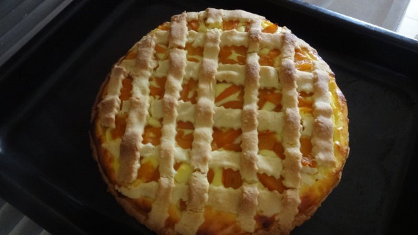 Mriežkový tvarohový koláč (fotorecept) - obrázok 6