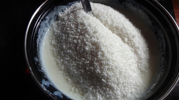 Kokosové rezy (fotorecept) - obrázok 4