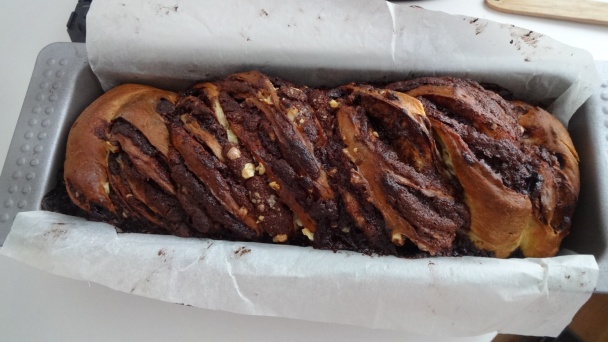 Čokoládovo-orechová babka (fotorecept) - obrázok 16