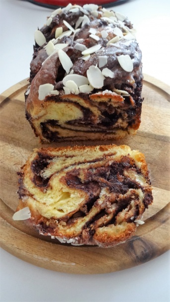 Čokoládovo-orechová babka (fotorecept) - obrázok 18