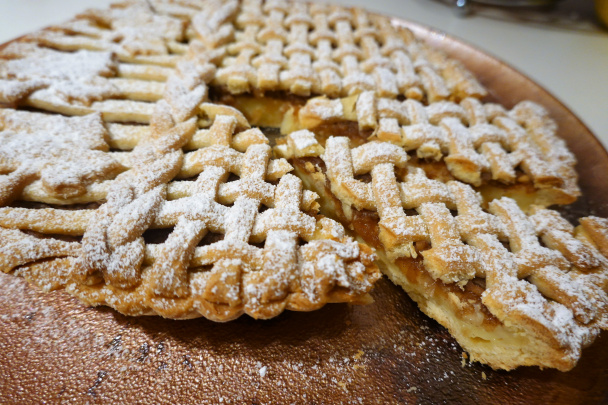 Jablkovo-pudingový koláč (fotorecept) - obrázok 11