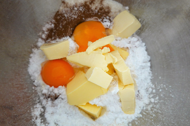 Kávové linecké koláčiky (fotorecept) - obrázok 1