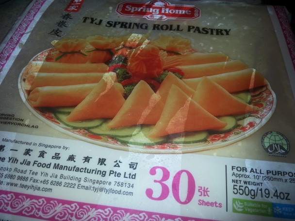 Marocké spring rolls/jarné závitky a samosky plnené mletým mäsom (videorecept) - obrázok 4