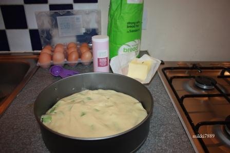 Rebarborový koláč (fotorecept) - obrázok 3