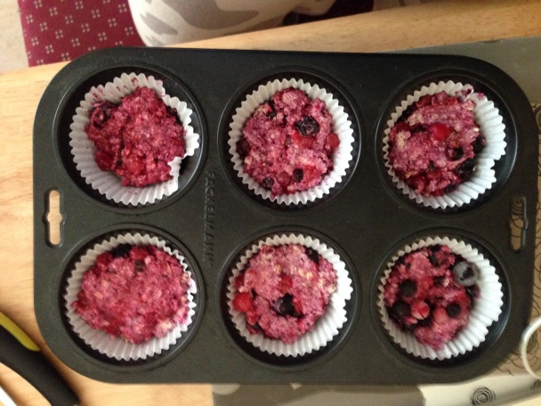 Nepravé muffinky z ovsenných vločiek (fotorecept) - obrázok 3