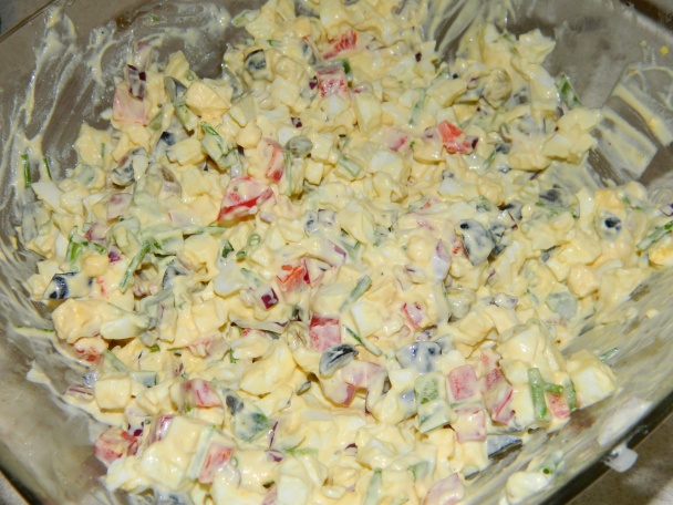 Vajíčkový šalát (fotorecept) - obrázok 3