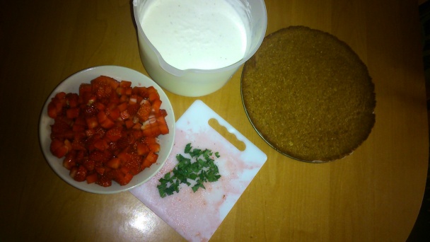 Studená torta na keksíkovom korpuse (fotorecept) - obrázok 1