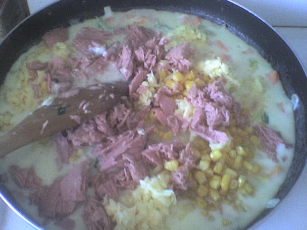 Tuna mornay (fotorecept) - obrázok 2