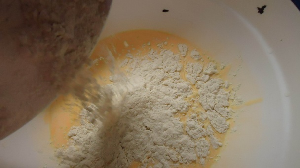 Hruškový zákusok so zapečenou plnkou (vianočný recept) - obrázok 2