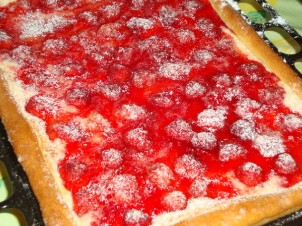 Ríbezľový kysnutý koláč (fotorecept) - obrázok 5