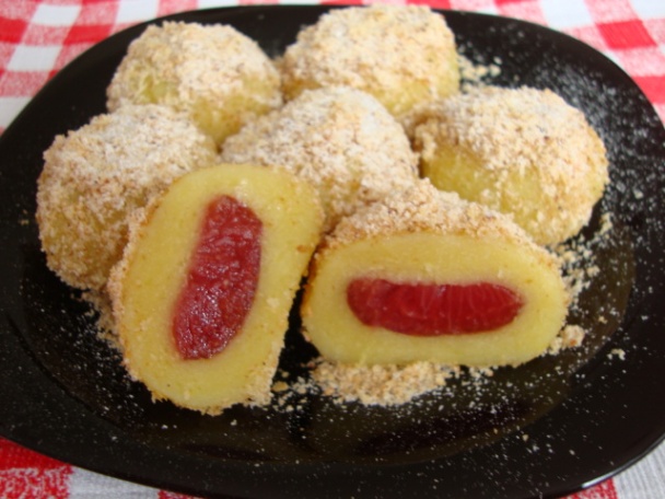 Slivkové gule s praženou strúhankou (fotorecept) - obrázok 2