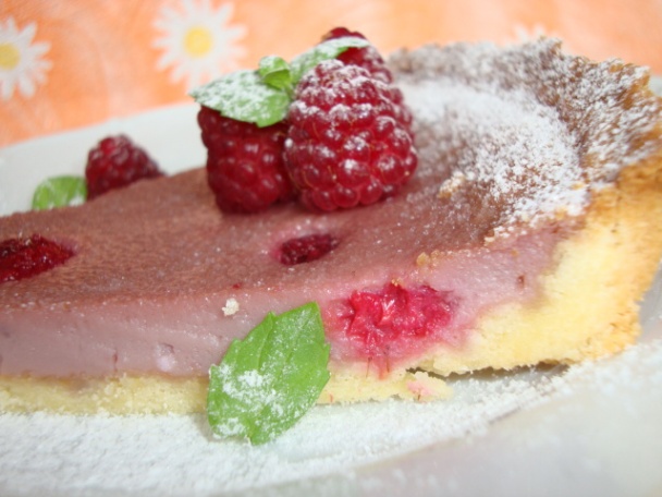 Malinový koláč z krehkého cesta (fotorecept) - obrázok 4