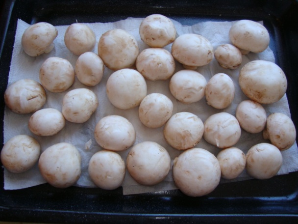 Vyprážané šampiňóny (fotorecept) - obrázok 1