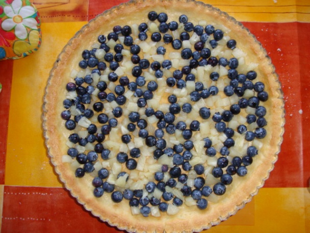 Čučoriedkovo-ananásový linecký koláč (fotorecept) - obrázok 2