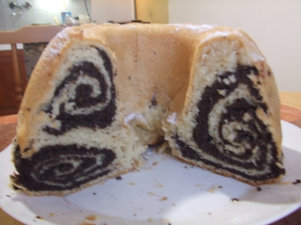 Voňavučká maková bábovka - obrázok 3