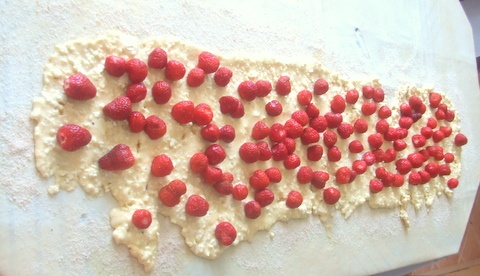 Tvarohová štrúdľa s jahodami (fotorecept) - obrázok 8