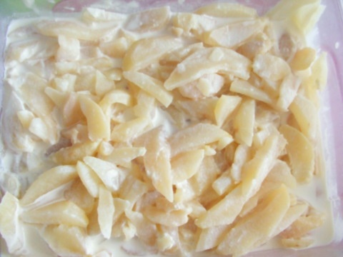 Hruškovo - smotanový koláč (fotorecept) - obrázok 1