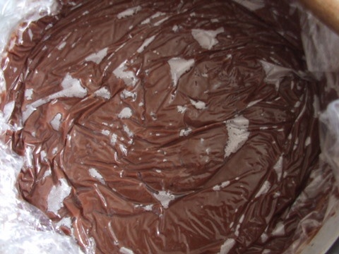 Čokoládová torta s polomáčanými piškótami (fotorecept) - obrázok 3