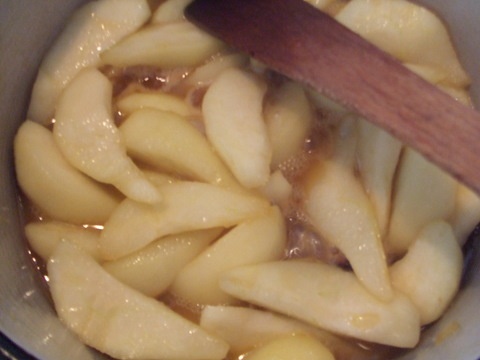 Pivný koláč s hruškami (fotorecept) - obrázok 2