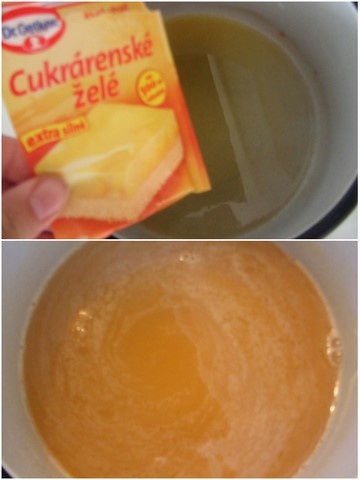 Panna Cotta s ovocnou čiapočkou (fotorecept) - obrázok 1