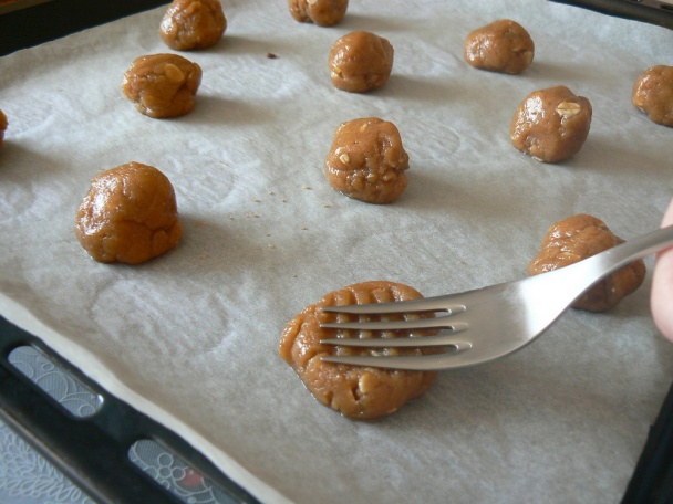 Cookies z arašidového masla (fotorecept) - obrázok 4