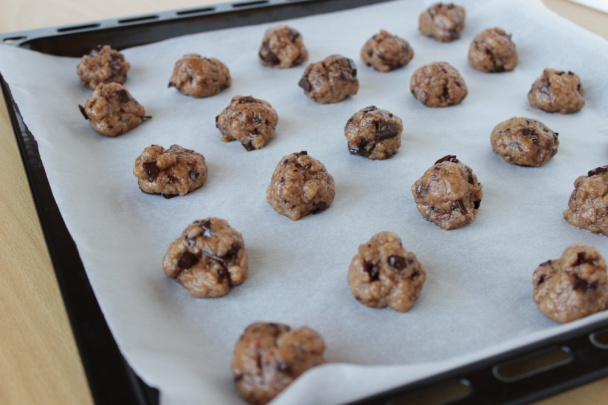 Cookies s kúskami čokolády (fotorecept) - obrázok 4