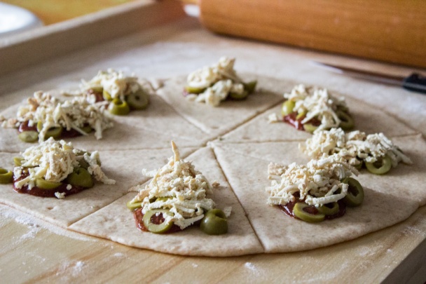 Pizza rožky vegan (fotorecept) - obrázok 6