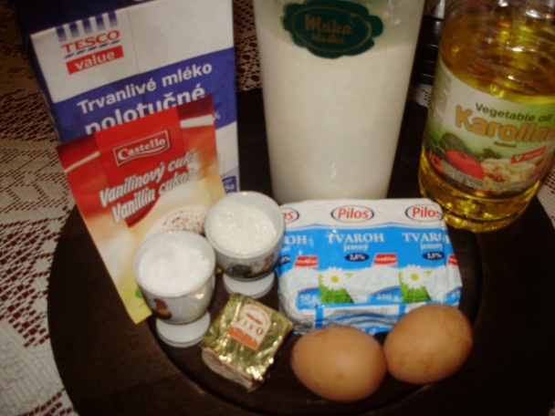 Tvarohové kolieska (fotorecept) - obrázok 1